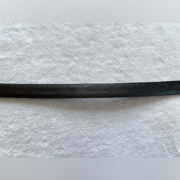 Fossil Genuine Leather Black Belt - Picture 4 of 4